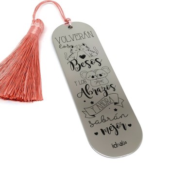 Marcapáginas Besos y Abrazcos